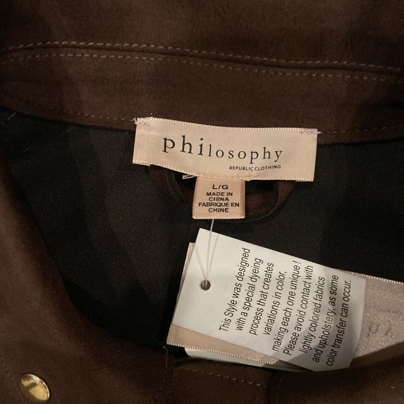 Philosophy Jacket NWT - Picture 13 of 15